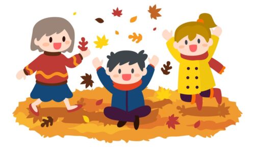kids-with-fall-leaves