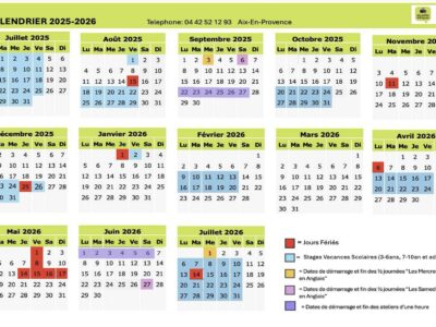 Calendar 25:26